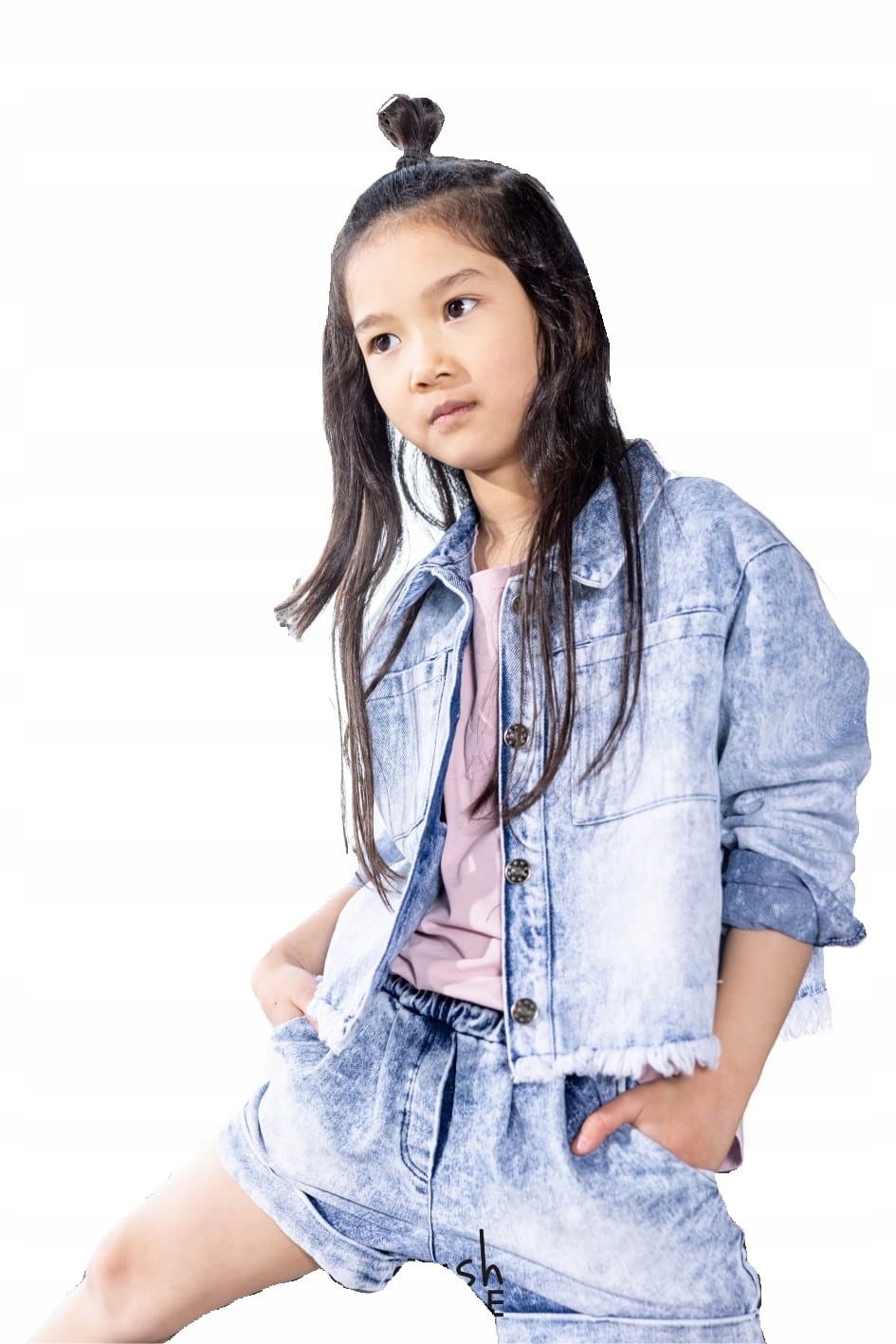 

Kurtka jeansowa katana niebieska Mash Mnie 128/134