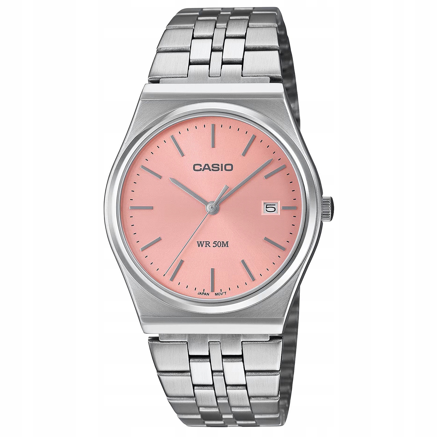 Pánské Hodinky Casio MTP-B145D-4AVEF stříbrný náramek