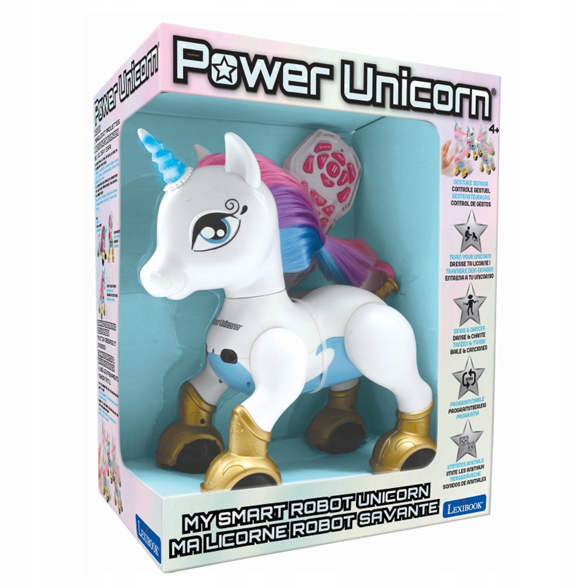 Power Unicorn - mój inteligentny robotyczny Jednorożec Materiał plastik