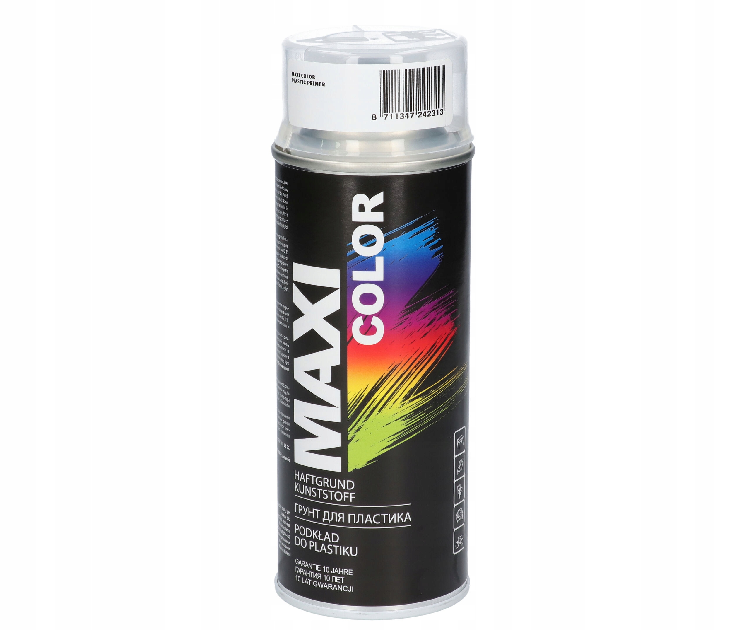 PODKŁAD NA PLASTIK MAXI COLOR 400 ML SPRAY Rodzaj do tworzyw sztucznych