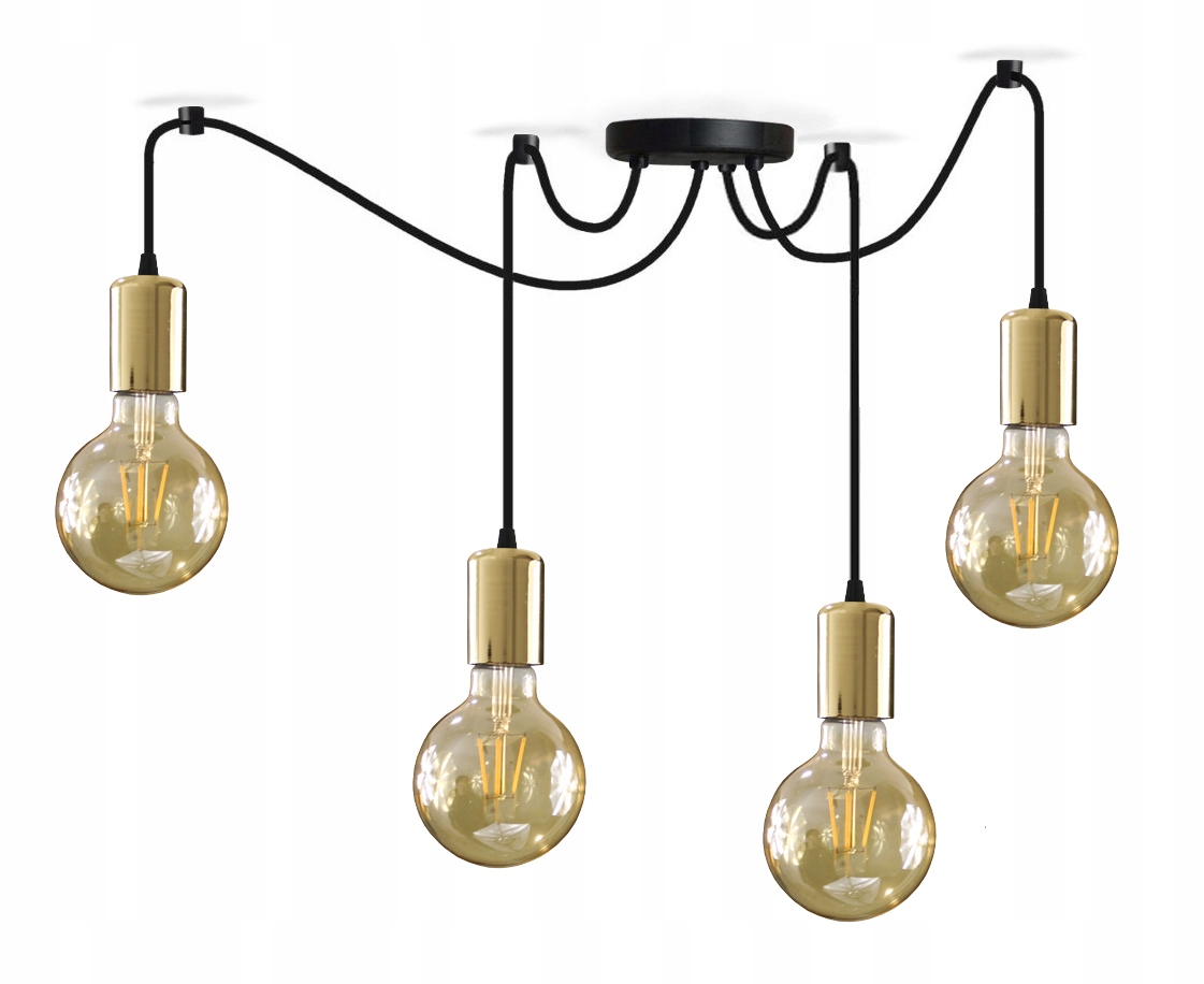 Moderní Závěsná Lampa Pavouk Loft Led Lustr