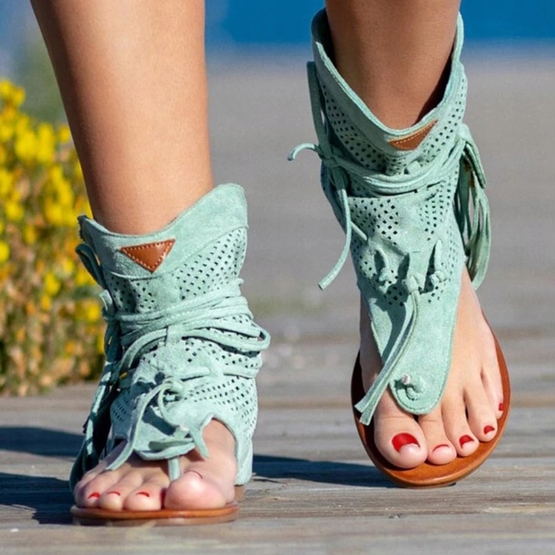 Sandále letné topánky sandále na plochom podpätku