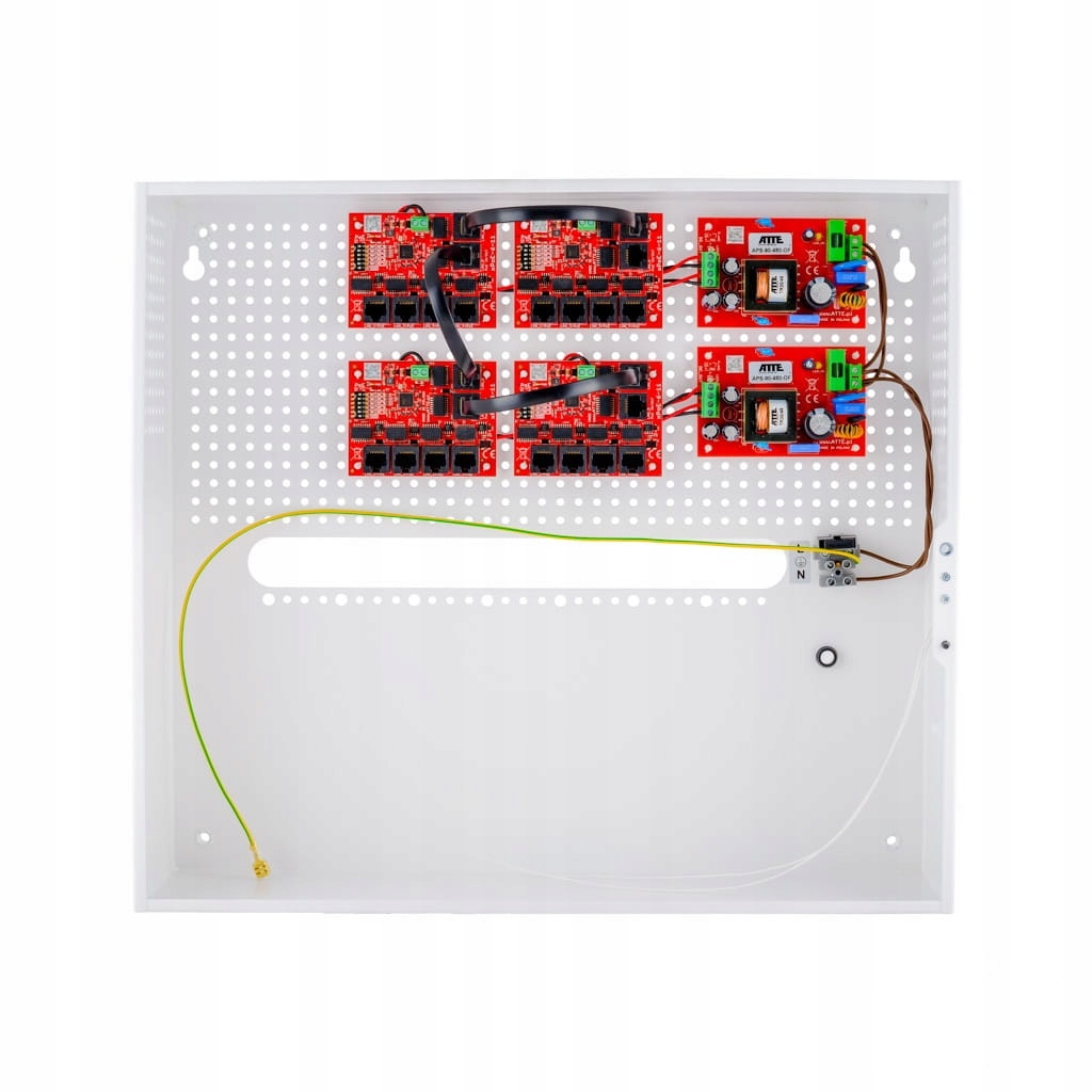 Zestaw do 17 kamer Ip switch PoE 17P+1UP IP-17-11-H Atte