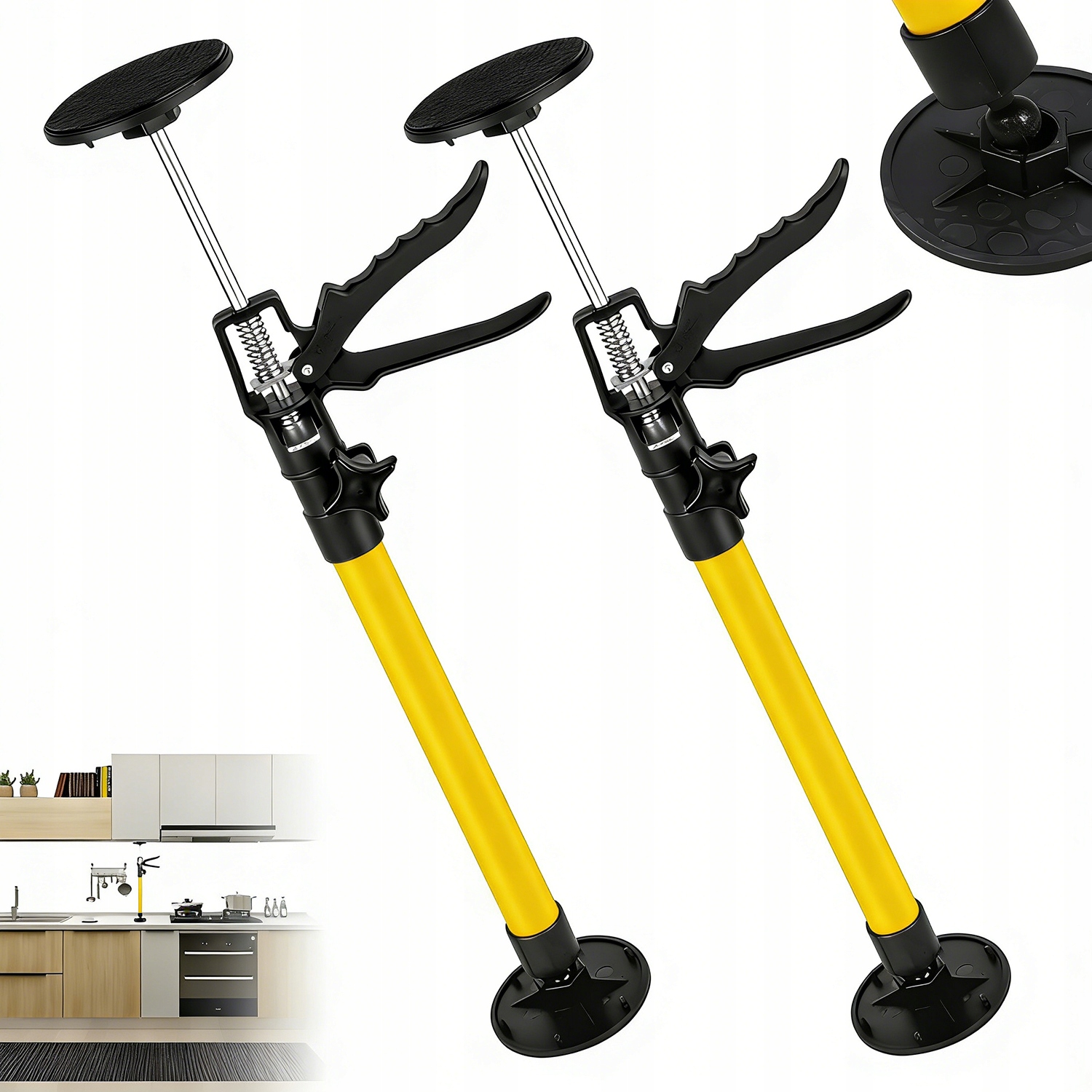 Univ. Nastavitelné Podpěrné Tyče 115-290 CM Nosnost 50 Kg, 2 Ks, Dílna