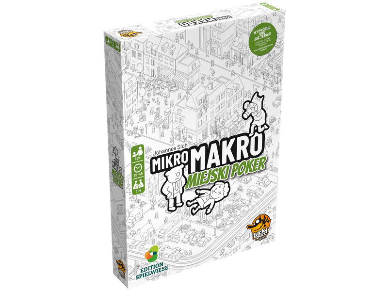 

Gra planszowa Lucky Duck MikroMakro: Miejski poker