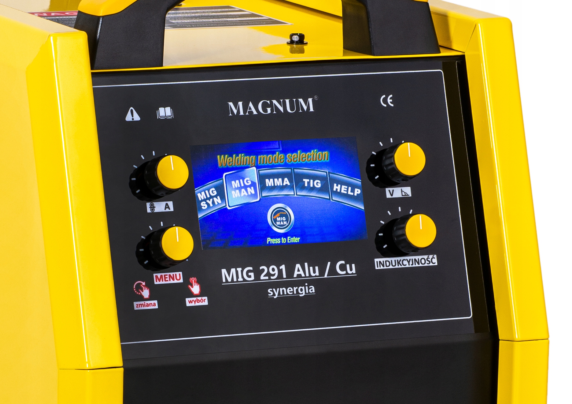 Сварочный аппарат Migomat MAGNUM MIG 280 A Synergia LCD MAG Код производителя migomat MAGNUM MIG 280 A Syn