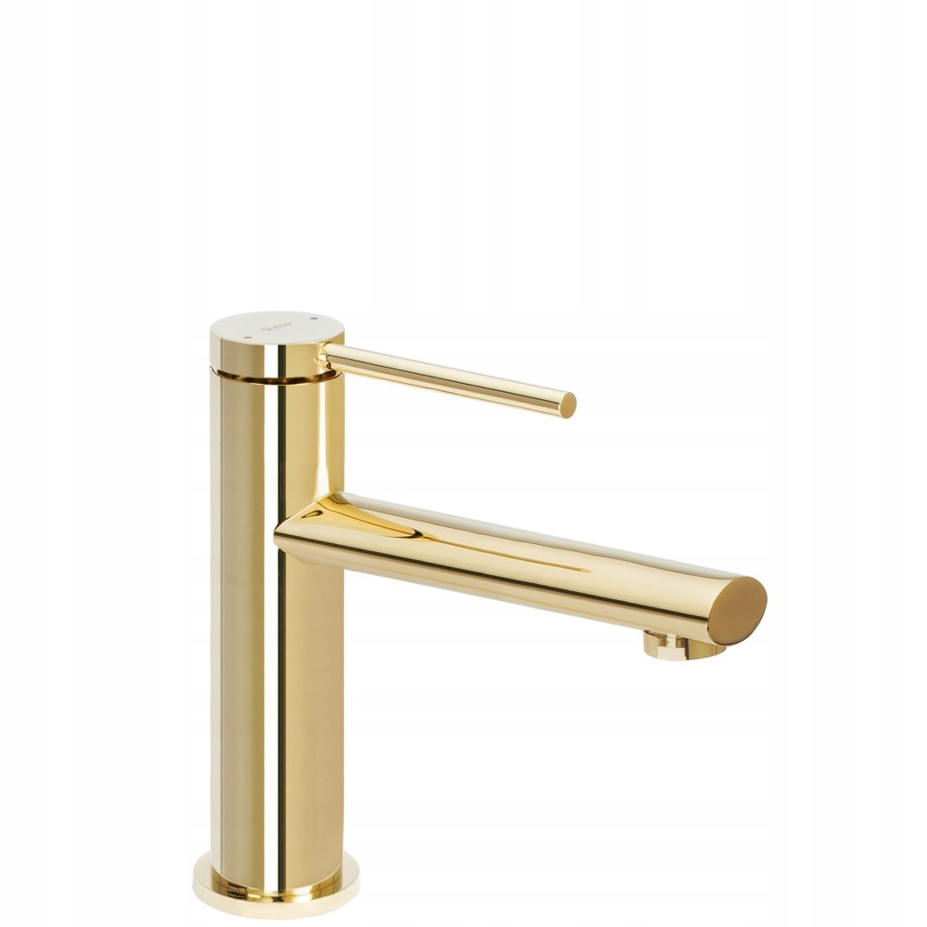 Umývadlová batéria Oval zlatá Rea -B6515) /sm/