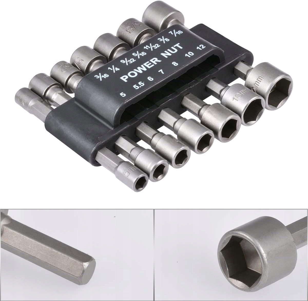 ZESTAW NASADEK NASADKI BITY WKRĘTARKI WIERTARKI