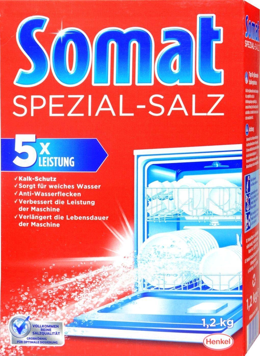 Sůl do myčky hrubá Somat 1,2 kg