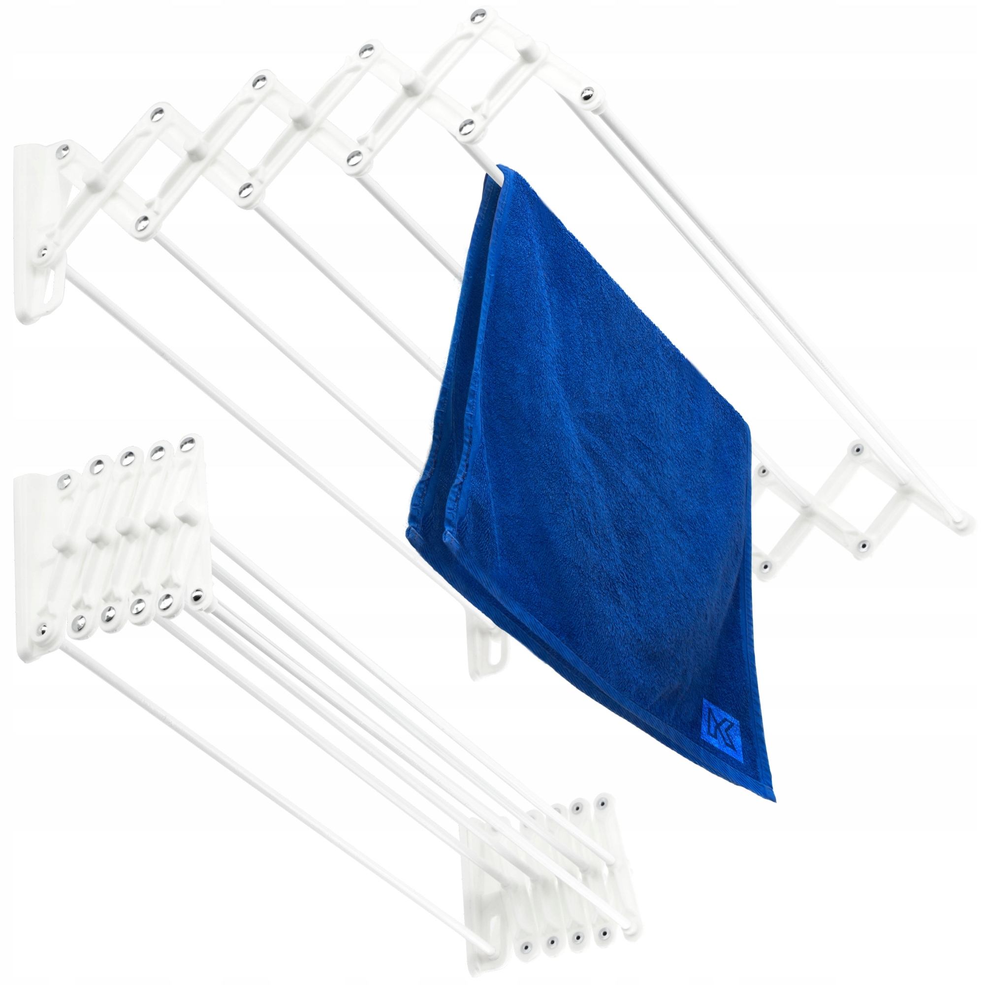 

Suszarka Na Pranie Łazienkowa Harmonijkowa 50cm