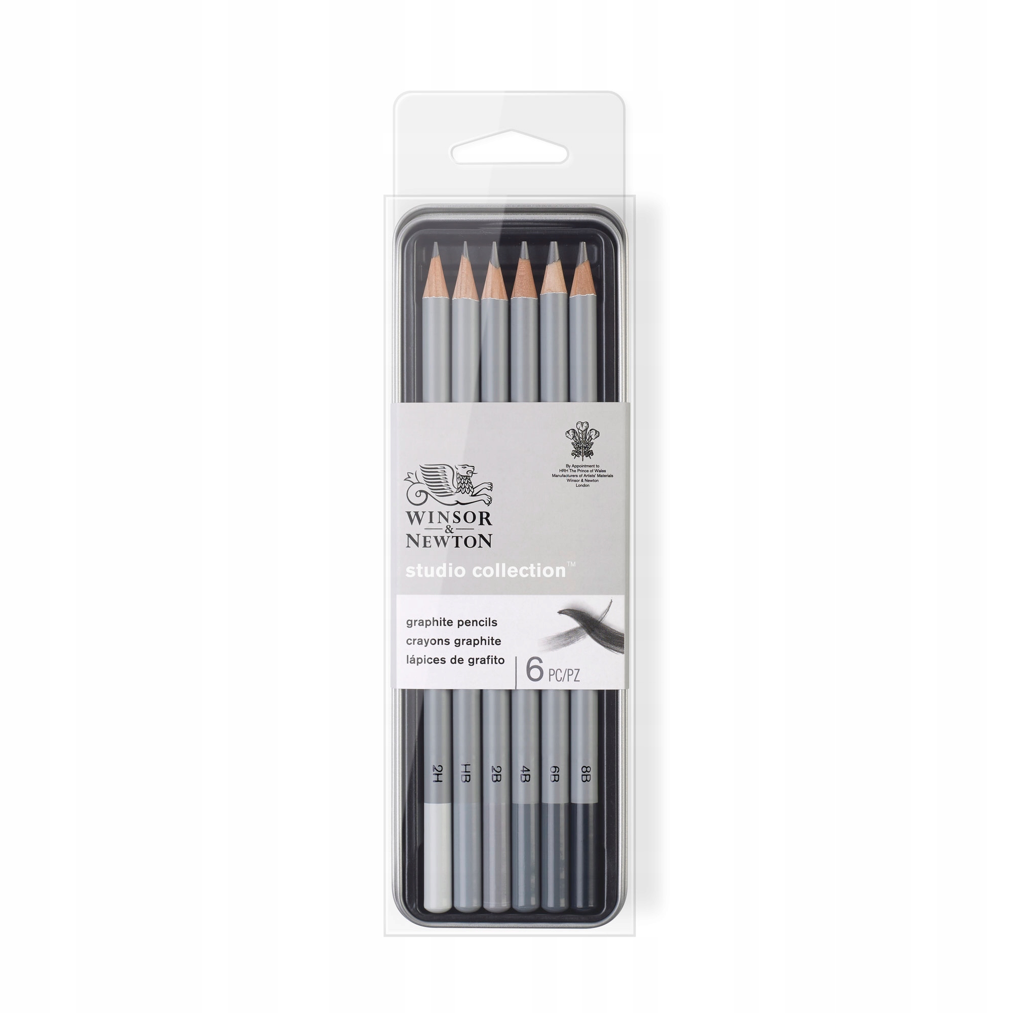 Zestaw Ołówków 6SZT. Winsor & Newton