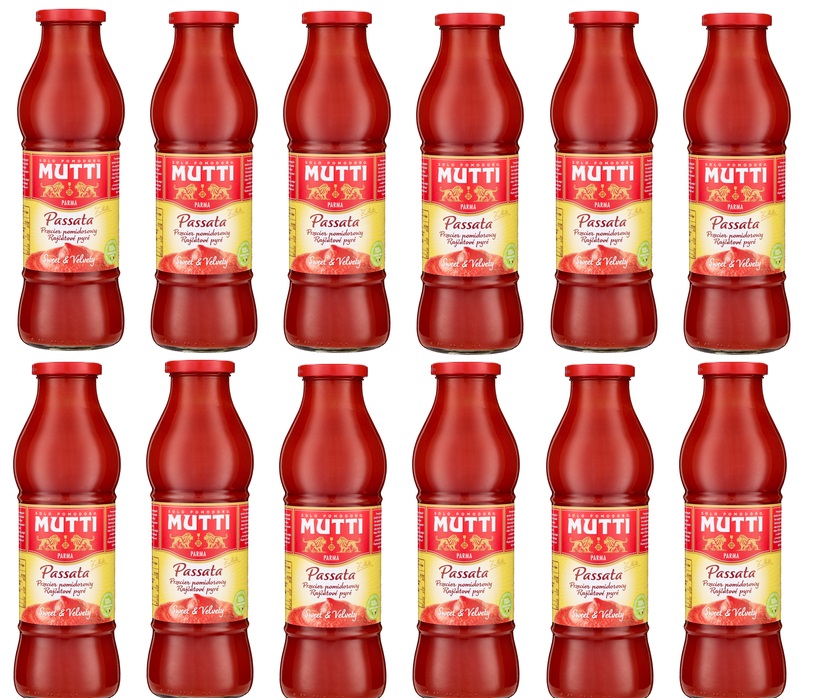 12x 700g Mutti Passata pomidorowa Zgrzewka