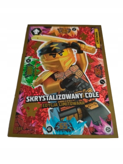 Karta Lego Ninjago Seria 8 LE14 Cole