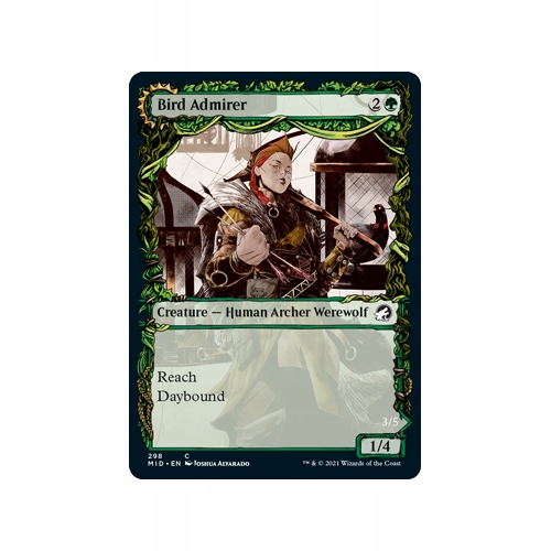 MTG 4x Bird Admirer *Showcase*