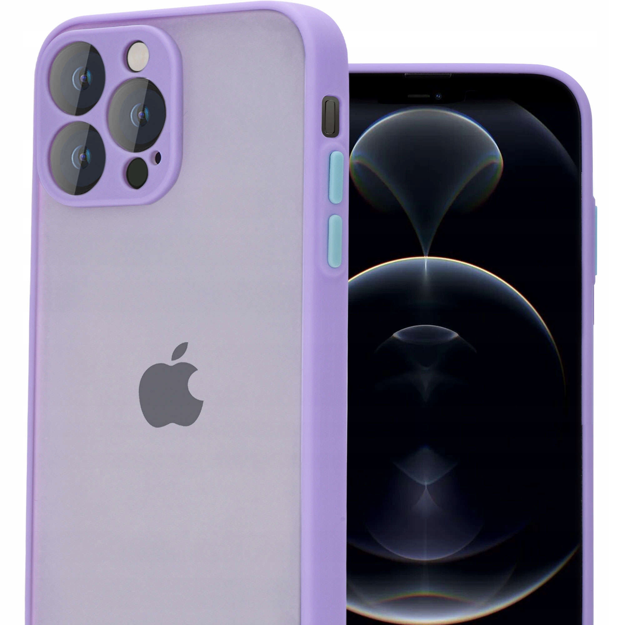 ETUI OCHRONA APARATU DO IPHONE 12PRO MAX | FIOLET Marka Inna