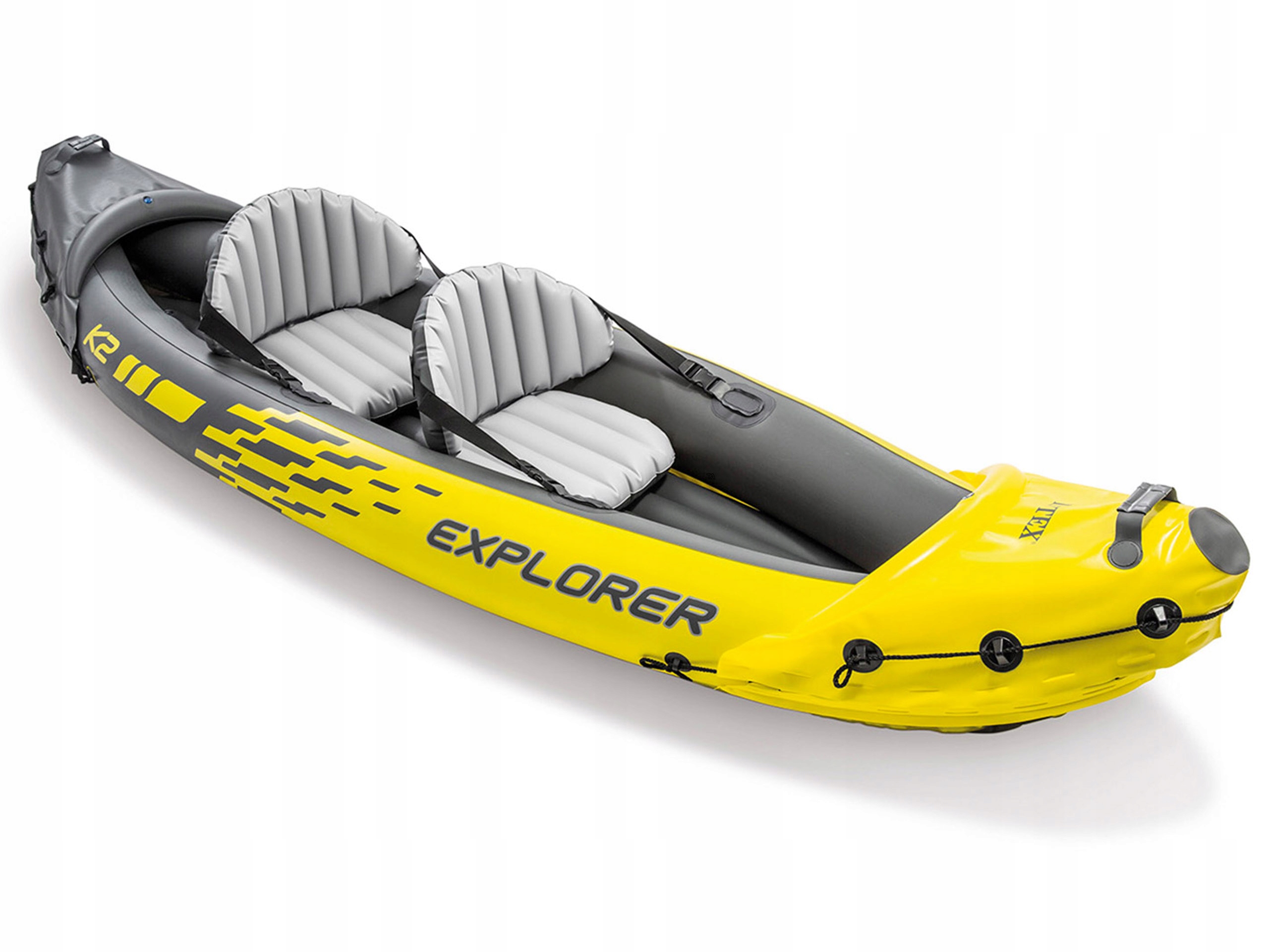 Човен INTEX 68307 EXPLORER K2 SET МОДЕЛЬ 2023 жовтий Бренд Intex