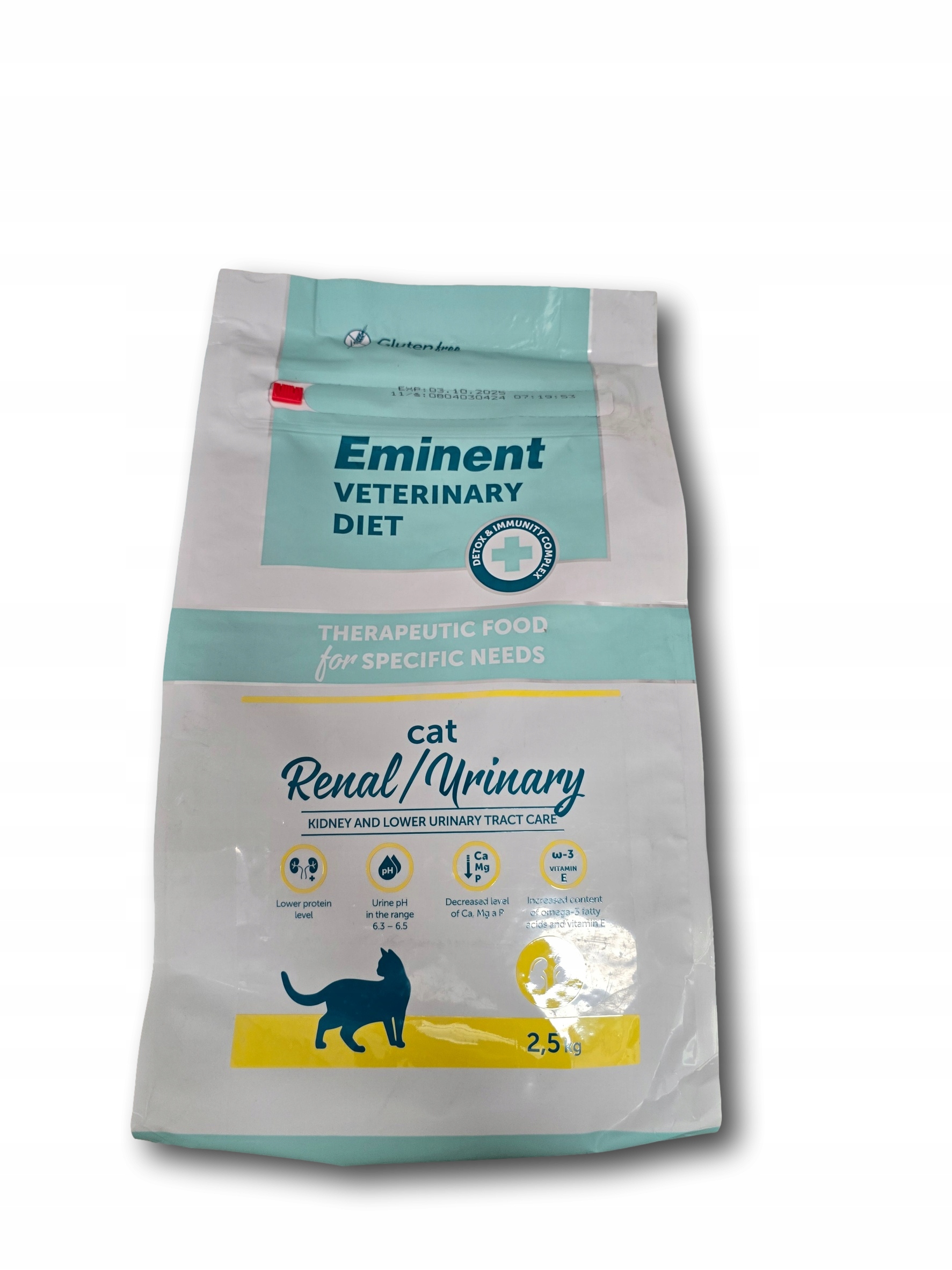 Levně Eminent Vet Diet Cat Renal Urinary 2,5 kg selhání ledvin močových cest