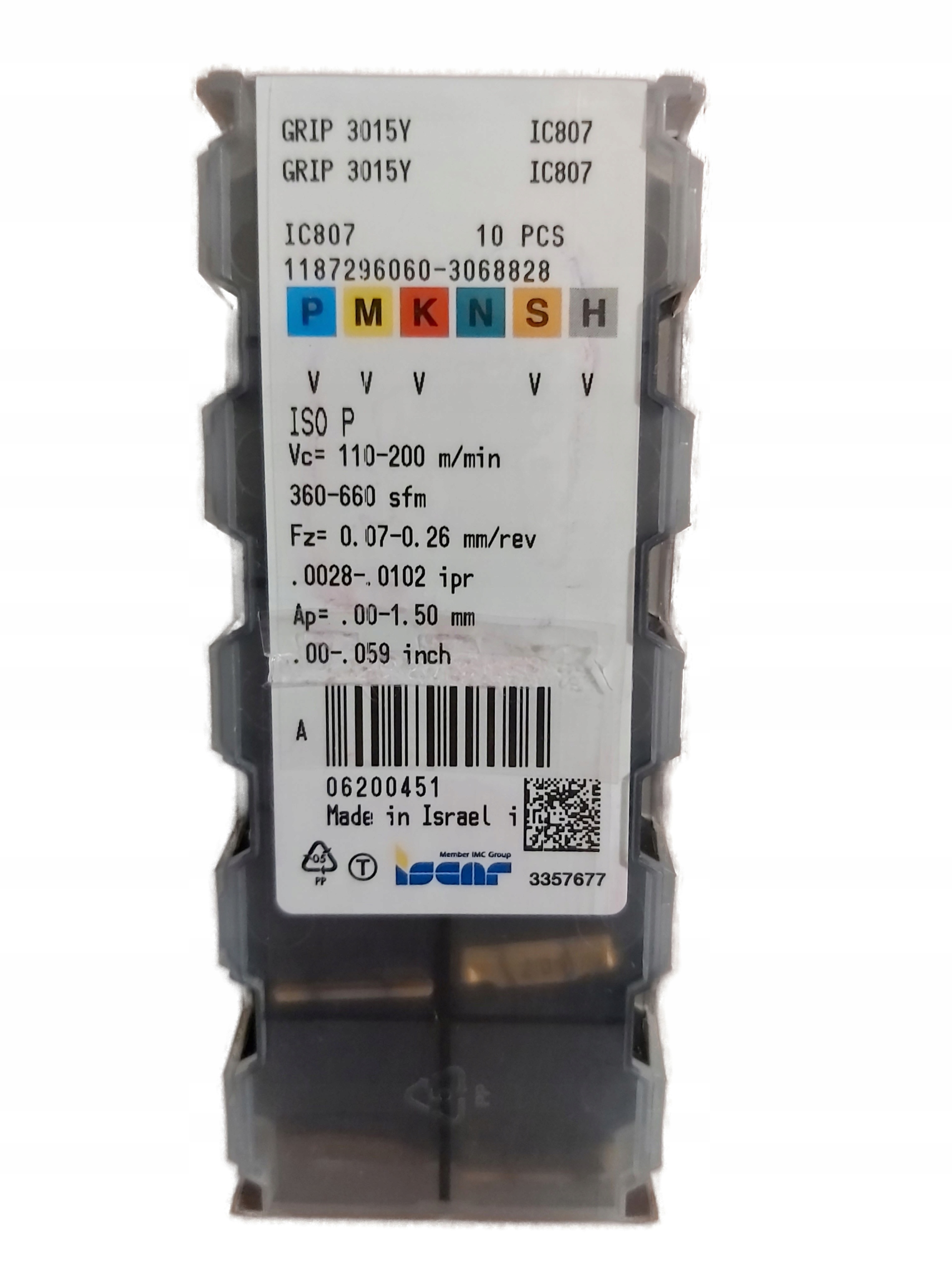 Płytka GRIP 3015Y IC807 ISCAR