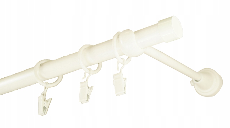 

Karnisz Metal Ciche Kółka Pojedynczy fi 19 / 1,4m