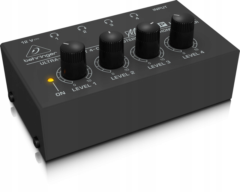 Behringer MICROAMP HA400 - wzmacniacz słuchawkowy Model HA400
