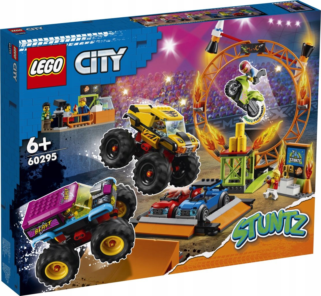Lego City Arena kaskadérskych prehliadok 60295