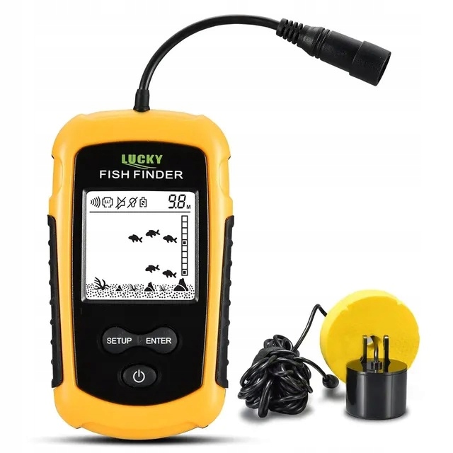 Echosonda Sonar Bezprzewodowy FFW1108 Lucky Fish Finder