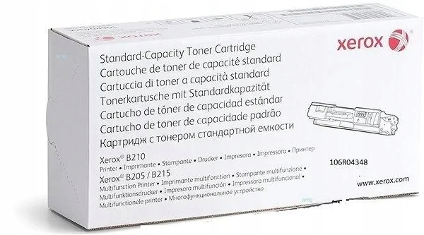 Toner Xerox 106R04348 pre B210 B205 B215, výdrž 3 000 strán