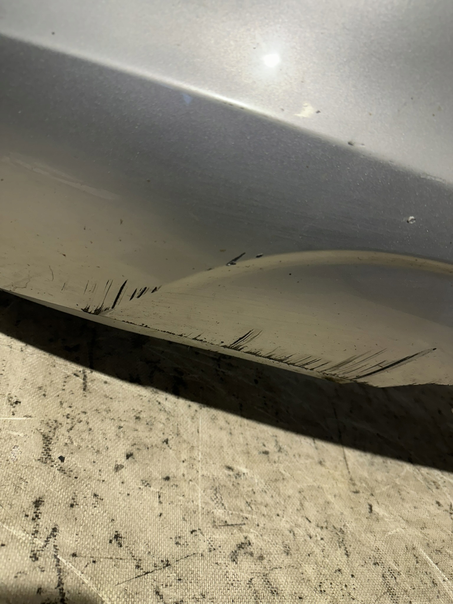 bumper rear OPEL CORSA D 3D Z157
