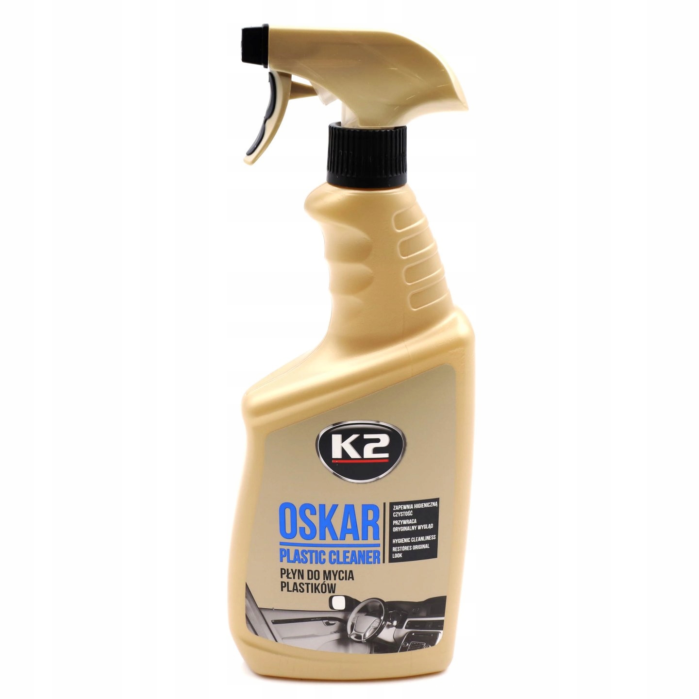 

Płyn do Czyszczenia Plastików K2 Oskar 770ml K217