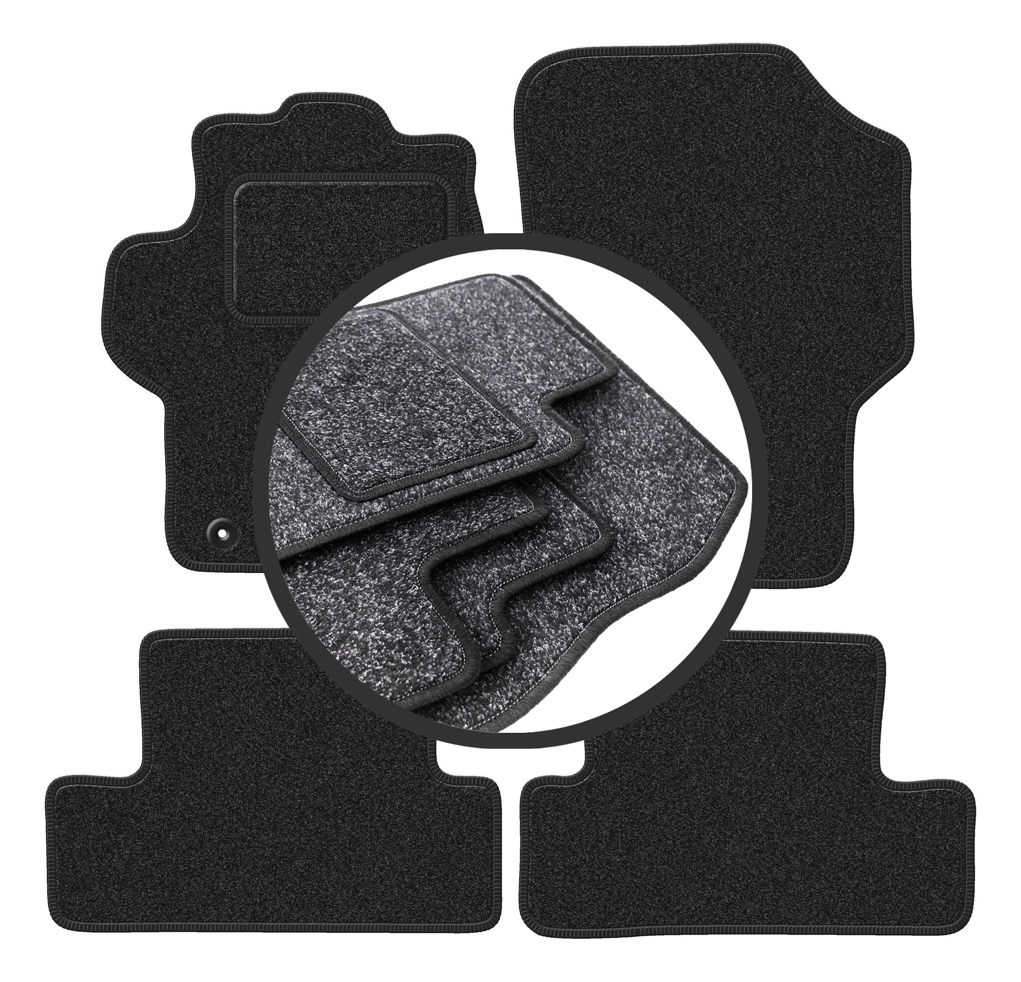 Autokoberce Anthra pro: Peugeot 1007 minivan (2004-2009)