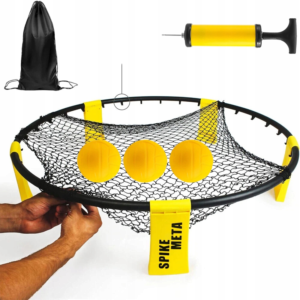 Venkovní hra na pláži a do zahrady s 3 míčky a sadou tašek