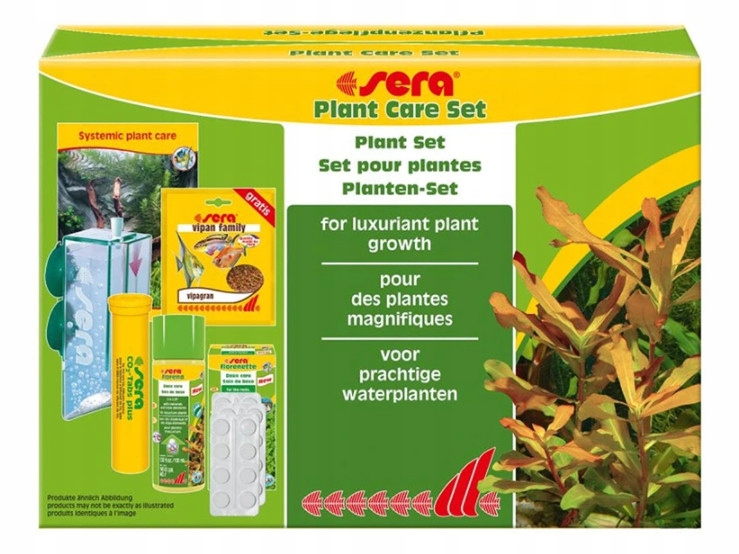 Sera plant care Set sada pro hnojení akvária