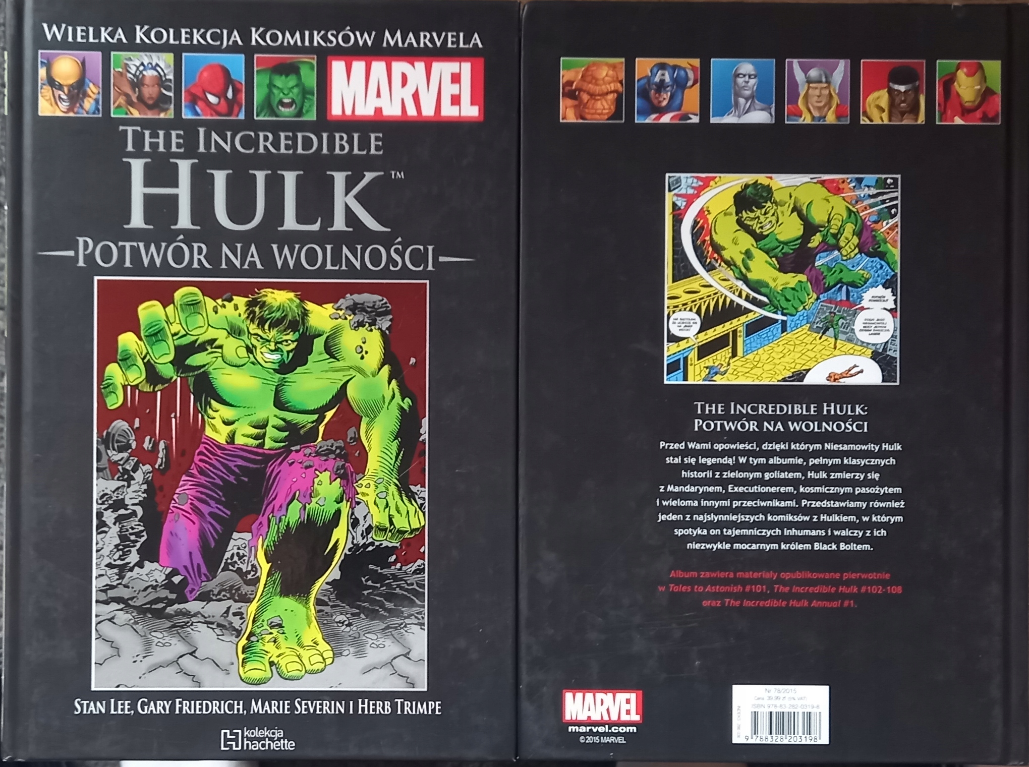 Wkk Marvela 78 Hulk: Potwór na Wolności