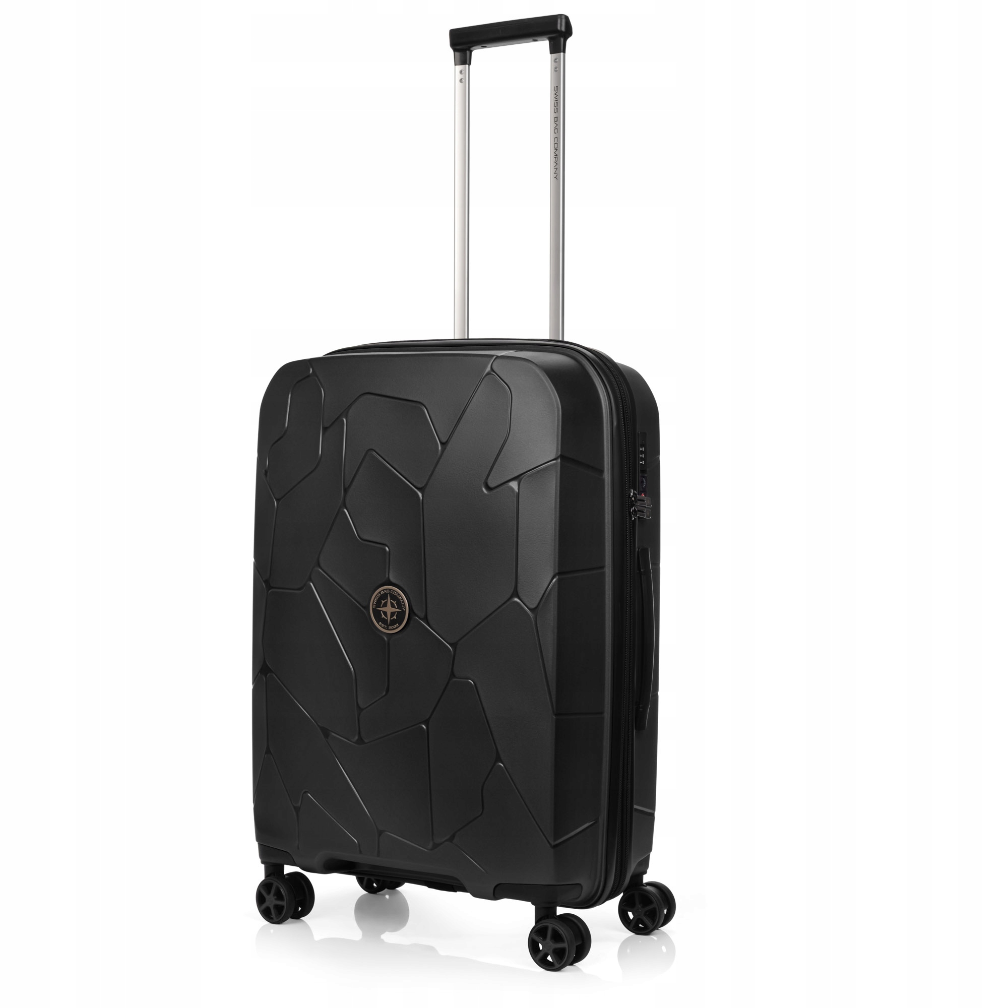 SwissBags Walizka twarda średnia polipropylen Lava 80 l