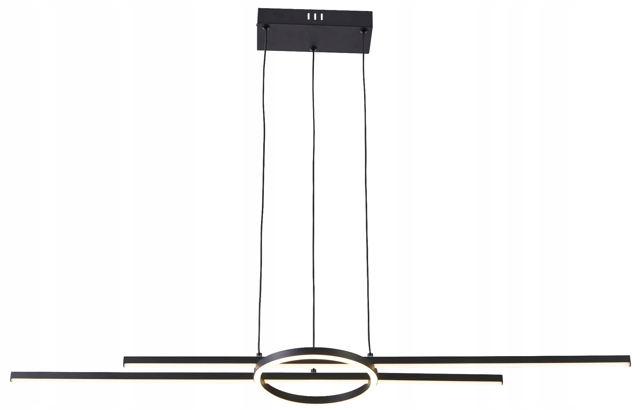 Osvětlení s kulatým kroužkem uprostřed podélných ramen Xandra chodba