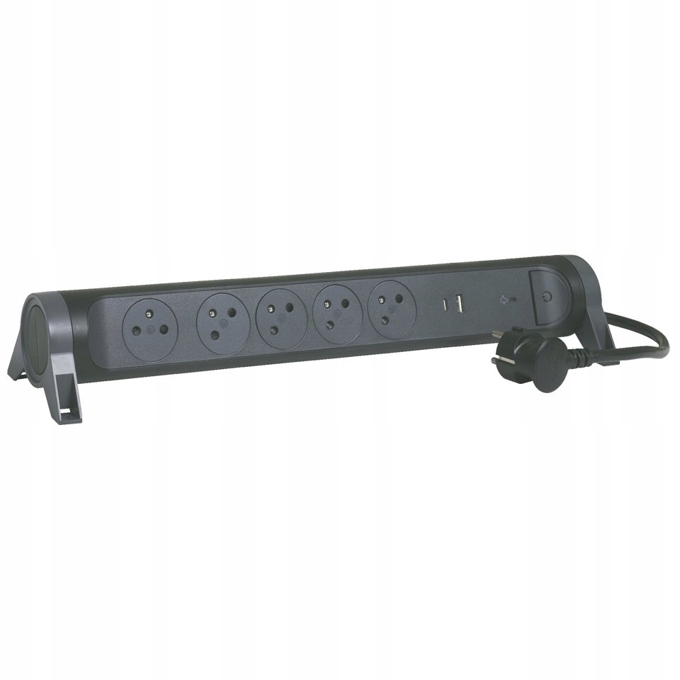 Predlžovací Kábel s Usb 5X2P+Z Čierny Legrand 049429