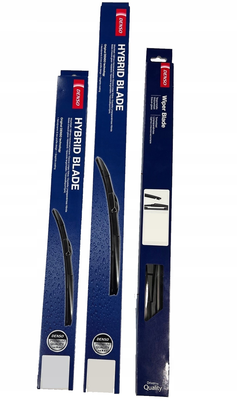 Wycieraczki przód tył Denso hybrydowe Toyota Corolla E21 XII Hb Kombi