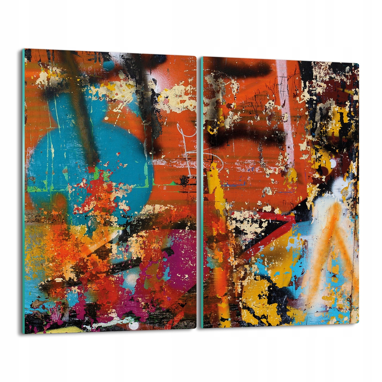

osłona na indukcję z foto Graffiti ulica 2x 30x52