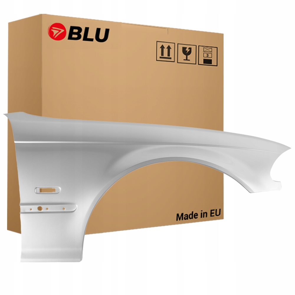 Blu Blatník Bmw 3 E46 354 pravý stříbrný 98-01 přední sedan touring TitanSilb