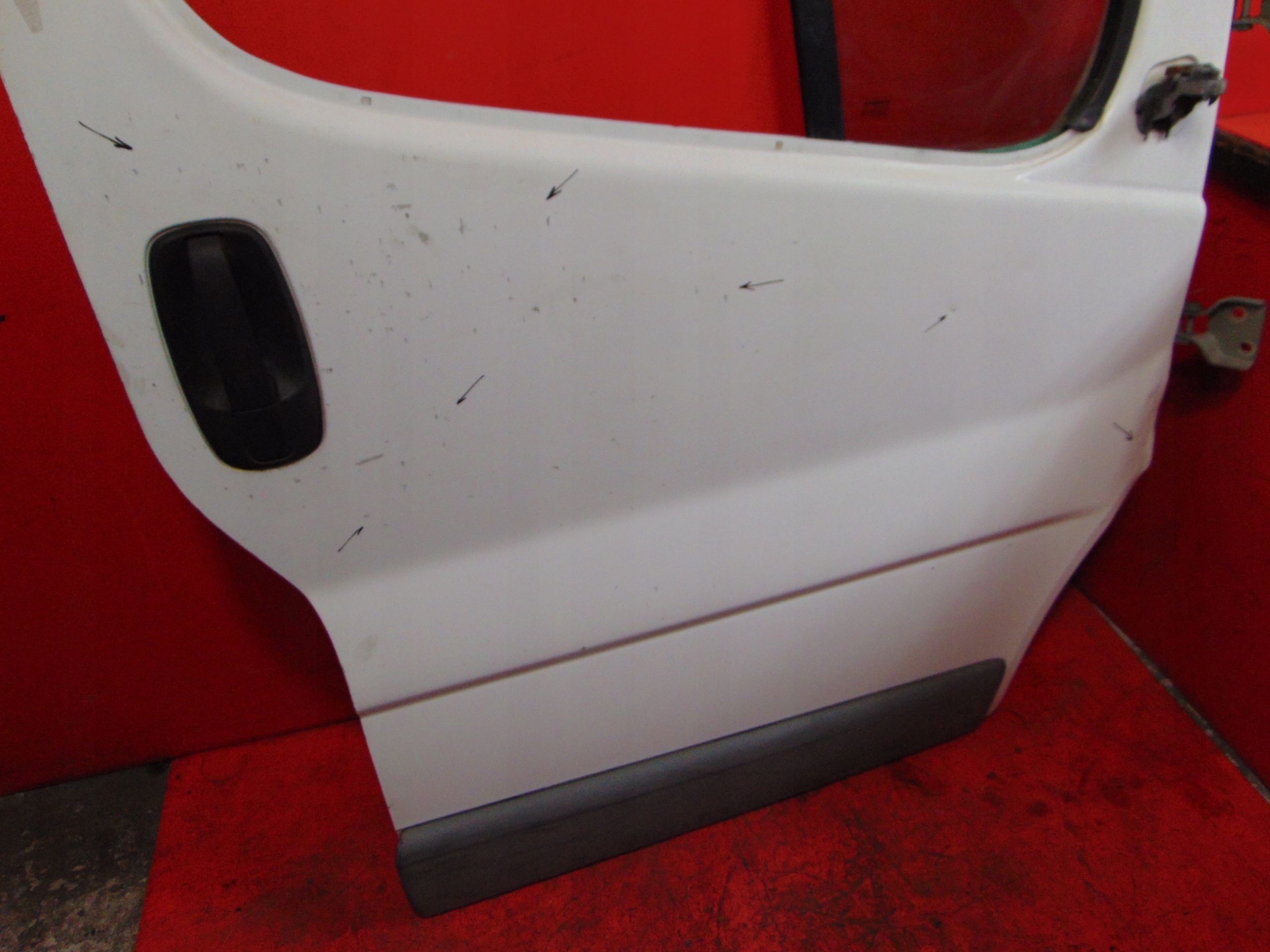 TRAFIC 2 II VIVARO A PRIMASTAR door right front front BIALE