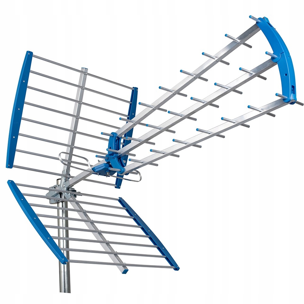 MOCNA ANTENA DVBT2 KIERUNKOWA ZEWNĘTRZNA TELEWIZYJNA DO TV NAZIEMNEJ LTE EAN (GTIN) 5901811400889