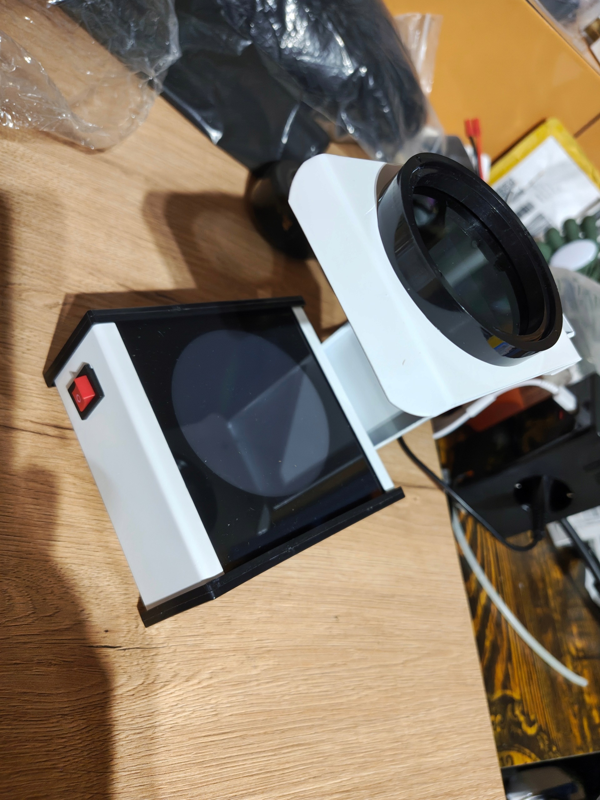 Polaryskop Strain Gauge tester napětí skla polarizační ovladač