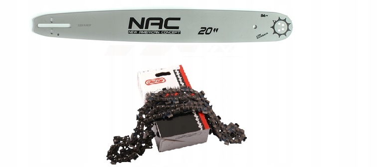 

Prowadnica Nac 50cm 325/1,5mm łańcuch Oregon