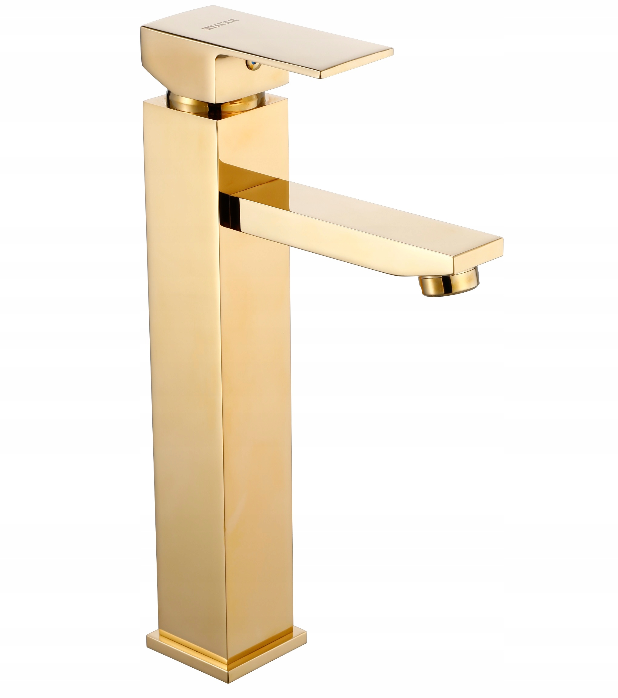 

Bateria umywalkowa Wysoka loft Cubic złota Gold