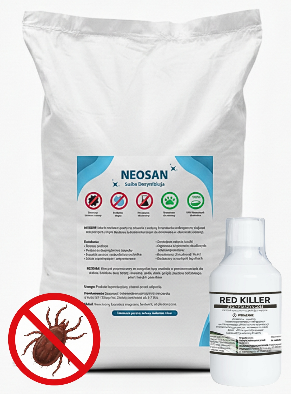 Pogromca ptaszyńca Red Killer + Neosan
