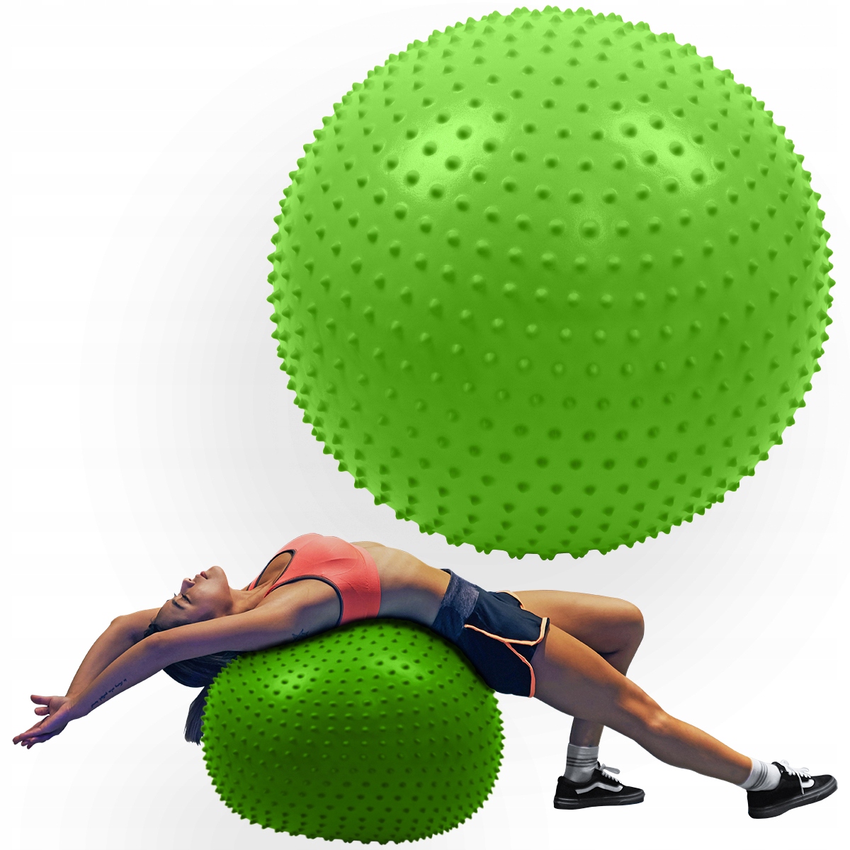 

Piłka gimnastyczna rehabilitacyjna fitness pompka