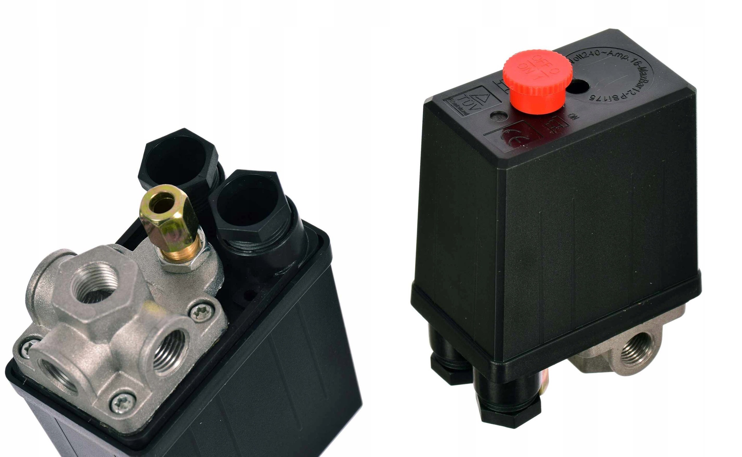 

Wyłącznik ciśnieniowy Presostat 230V 16A 12Bar