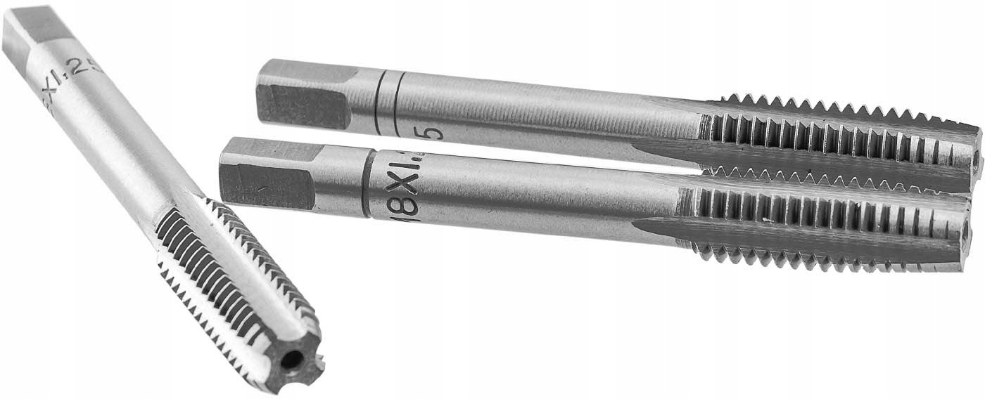 GWINTOWNIKI RĘCZNE SKRĘTNE M14 NAKRÓJ C 3 ELEM