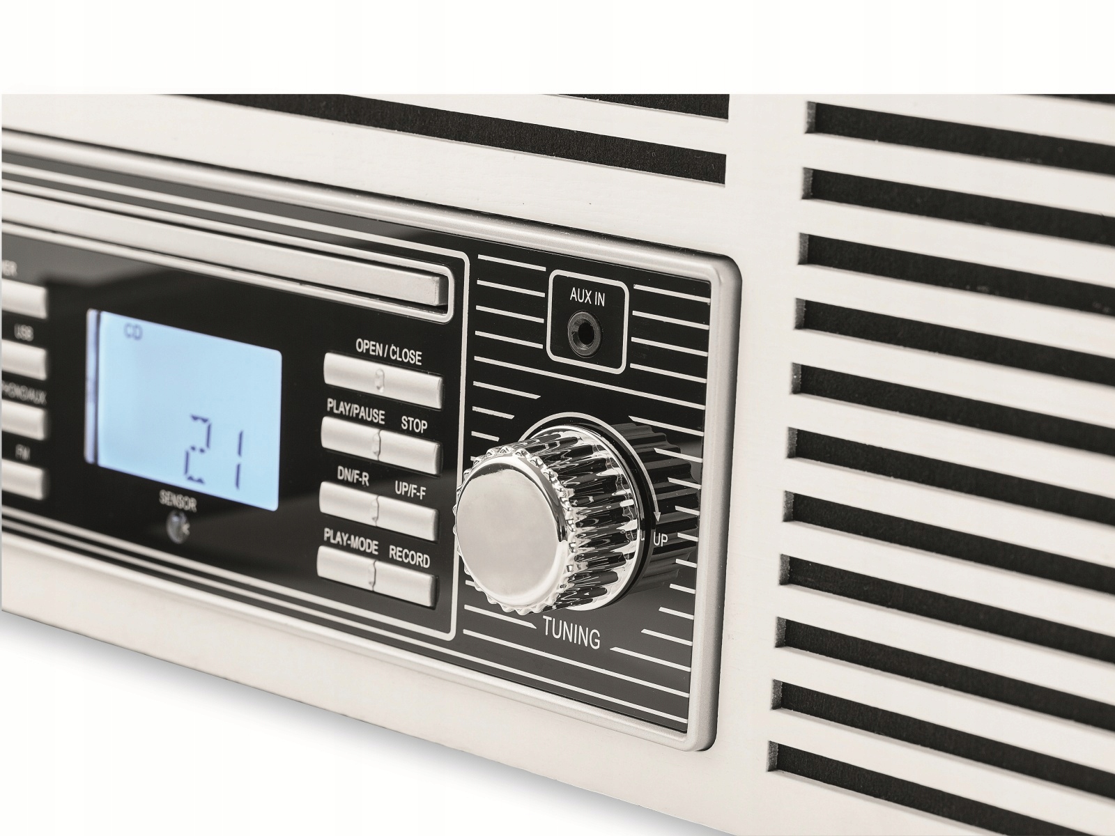 Проигрыватель Ретро FM радио CD USB AUX Bluetooth модель NR7 / № 7