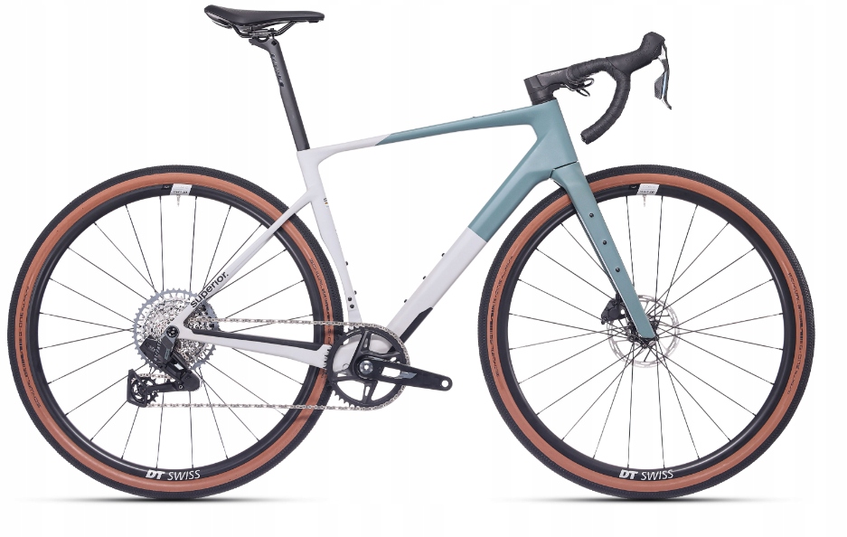 Karbonové kolo Superior Xr 9.5 Gra zelené M/54 Rival Xplr Axs 1x13